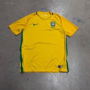 2000s nike brazil soccer jersey